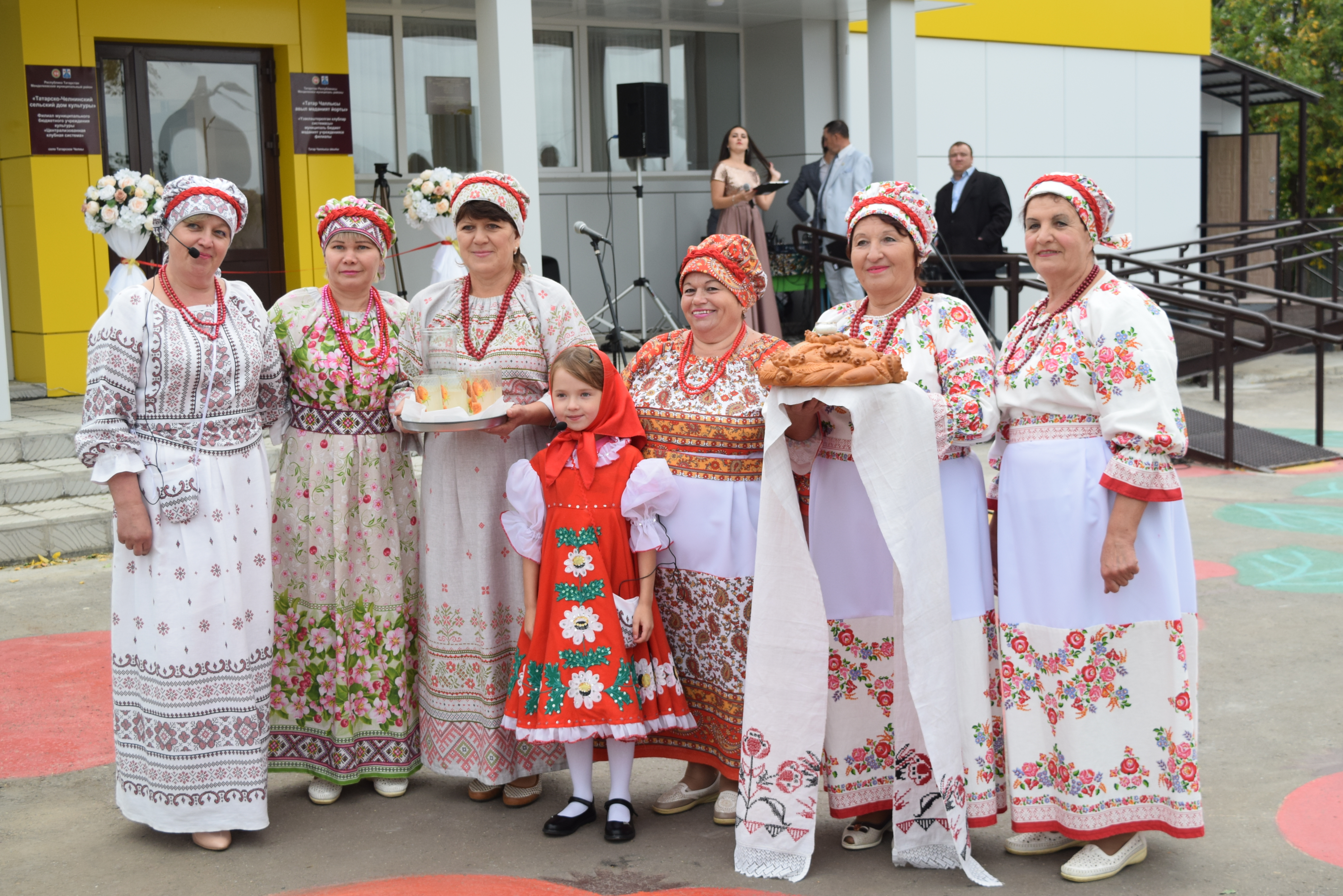 Яблочный Спас. Открытие Сельского Дома Культуры после капитального ремонта.