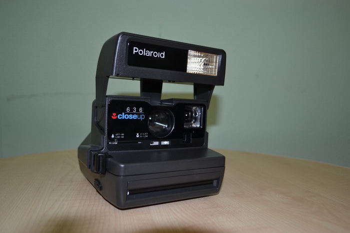 Polaroid 636 closeup