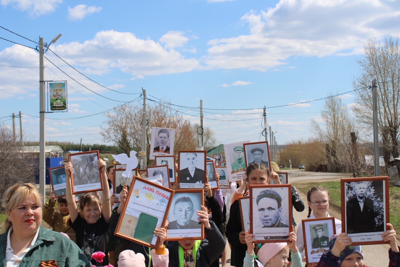 Митинг в сельском поселении 9 мая