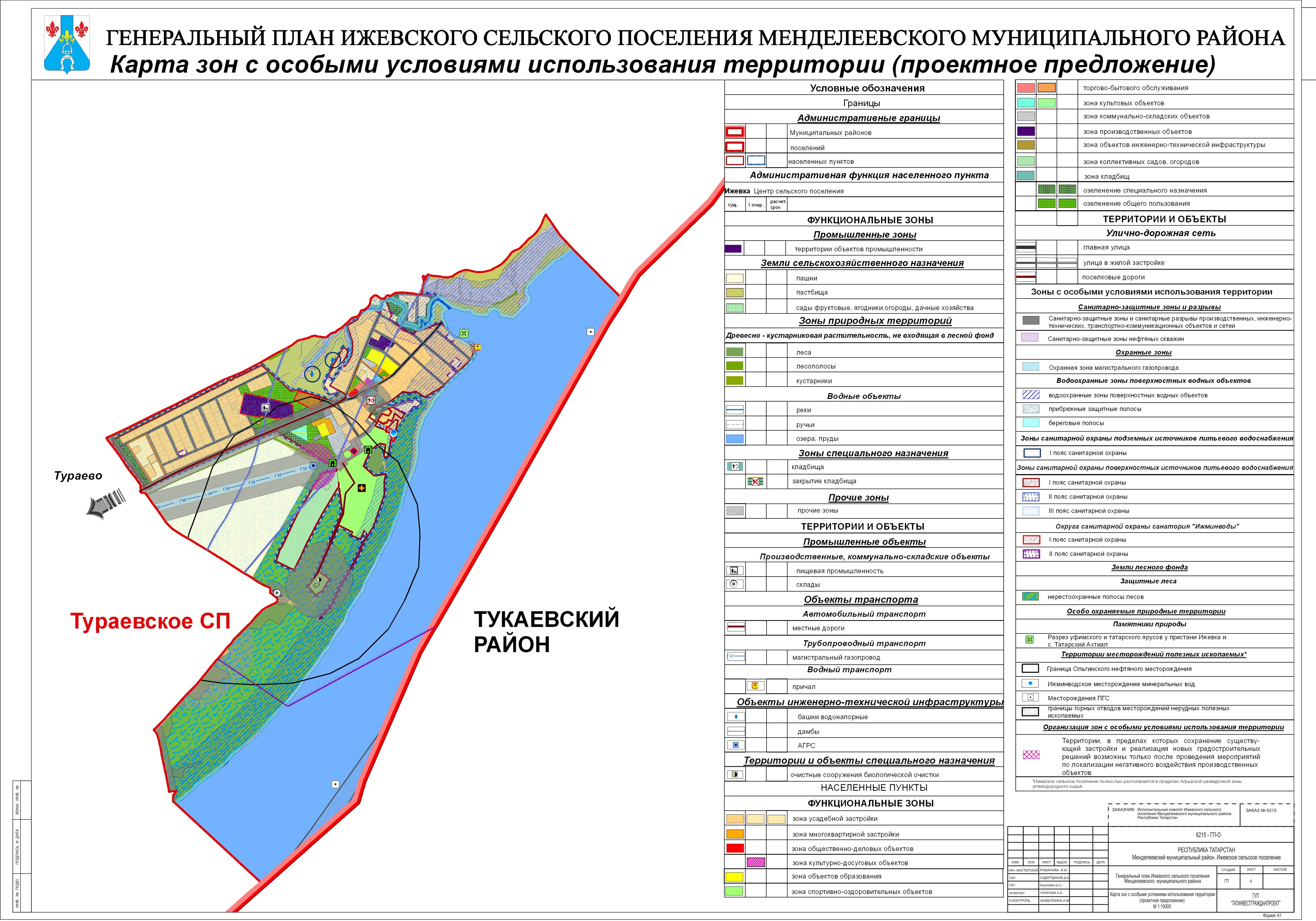 Генеральный план Ижевского сельского поселения