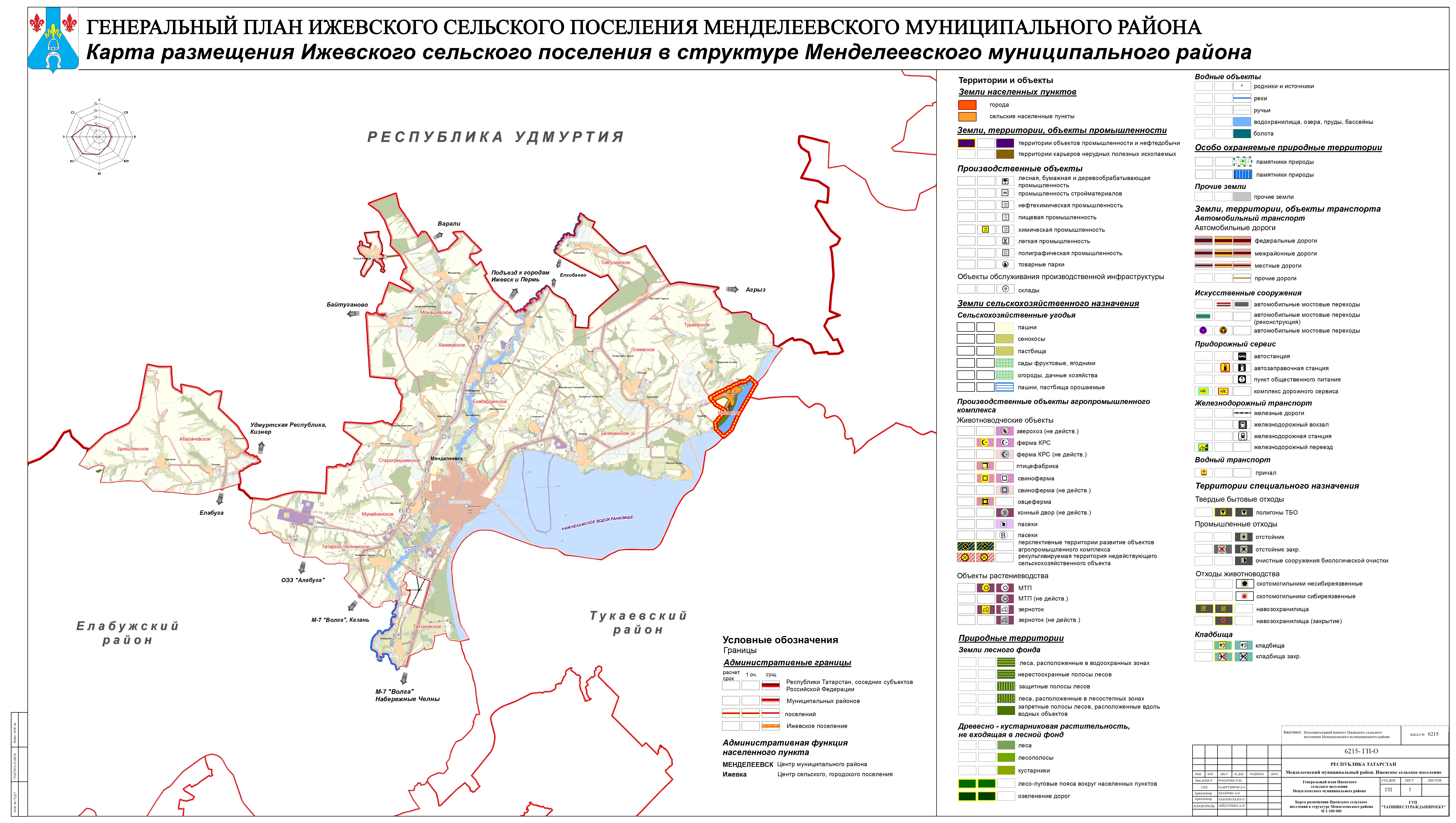 Елабужский район татарстан на карте
